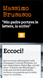 Mobile Screenshot of massimobrusasco.it